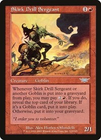 Skirk Drill Sergeant, Legions