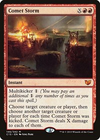 Comet Storm, Commander 2015