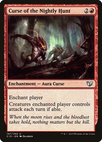 Curse of the Nightly Hunt, Commander 2015