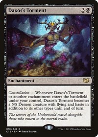 Daxos's Torment, Commander 2015