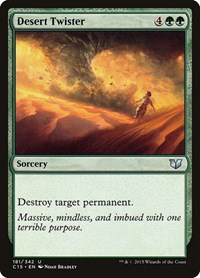 Desert Twister, Commander 2015