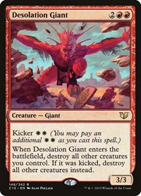Desolation Giant, Commander 2015