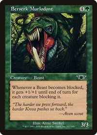 Berserk Murlodont, Legions