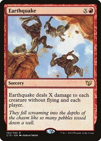 Earthquake, Commander 2015