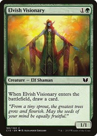 Elvish Visionary, Commander 2015