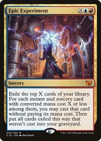 Epic Experiment, Commander 2015