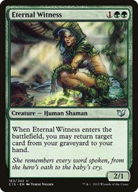 Eternal Witness, Commander 2015