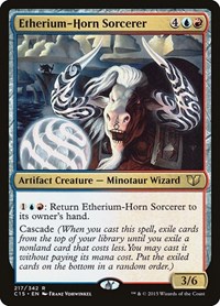 Etherium-Horn Sorcerer, Commander 2015