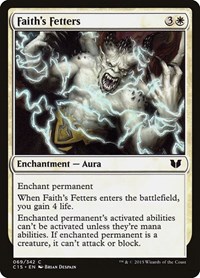 Faith's Fetters, Commander 2015