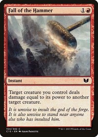 Fall of the Hammer, Commander 2015