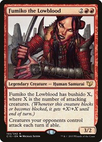 Fumiko the Lowblood, Commander 2015