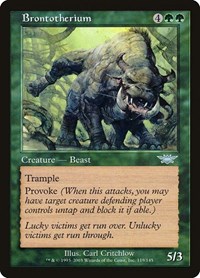 Brontotherium, Legions