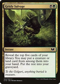 Grisly Salvage, Commander 2015