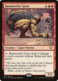 Hammerfist Giant, Commander 2015