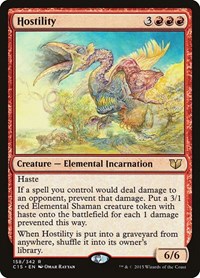 Hostility, Commander 2015