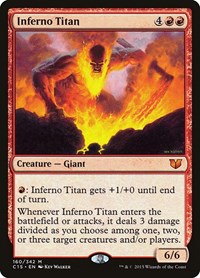 Inferno Titan, Commander 2015
