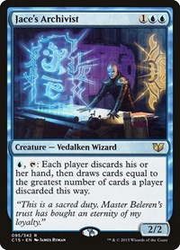 Jace's Archivist, Commander 2015