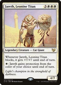 Jareth, Leonine Titan, Commander 2015