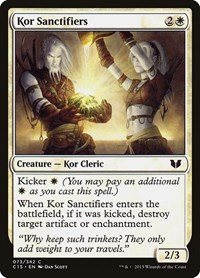 Kor Sanctifiers, Commander 2015