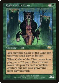 Caller of the Claw, Legions