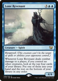 Lone Revenant, Commander 2015