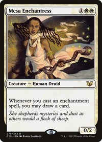 Mesa Enchantress, Commander 2015