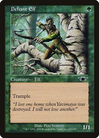 Defiant Elf, Legions