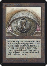 Cyclopean Tomb, Alpha Edition