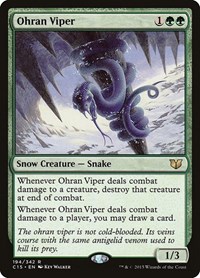 Ohran Viper, Commander 2015