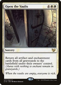 Open the Vaults, Commander 2015