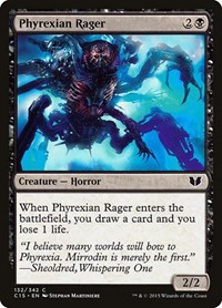 Phyrexian Rager, Commander 2015