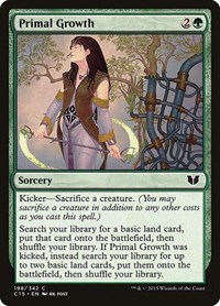 Primal Growth, Commander 2015