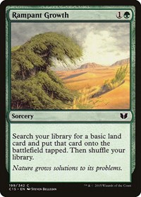 Rampant Growth, Commander 2015