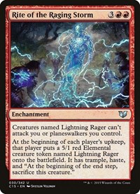 Rite of the Raging Storm, Commander 2015