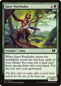 Satyr Wayfinder, Commander 2015