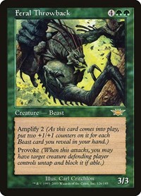 Feral Throwback, Legions