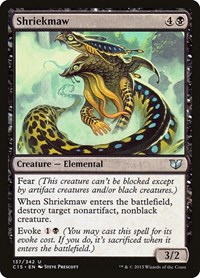 Shriekmaw, Commander 2015