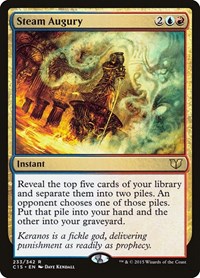 Steam Augury, Commander 2015