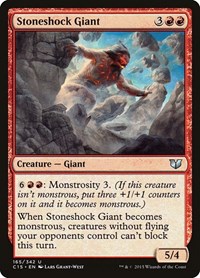 Stoneshock Giant, Commander 2015