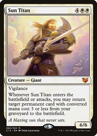 Sun Titan, Commander 2015