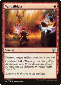 Vandalblast, Commander 2015