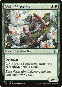 Wall of Blossoms, Commander 2015