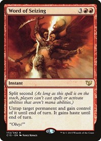 Word of Seizing, Commander 2015