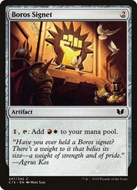Boros Signet, Commander 2015