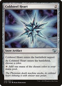 Coldsteel Heart, Commander 2015