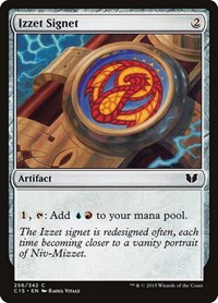 Izzet Signet, Commander 2015
