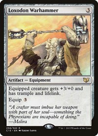 Loxodon Warhammer, Commander 2015