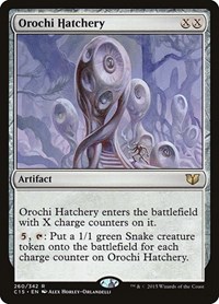 Orochi Hatchery, Commander 2015