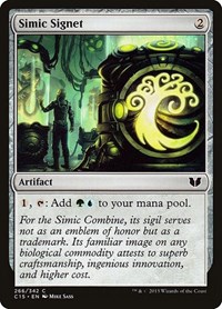 Simic Signet, Commander 2015