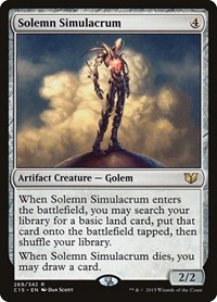 Solemn Simulacrum, Commander 2015